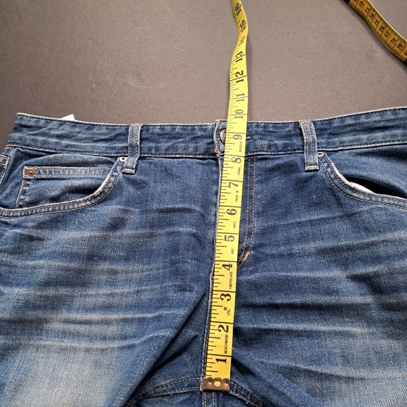 Joe's Jeans Womens 34x28 Blue Valencia Faded High Rise Slim Ankle - Picture 9 of 10